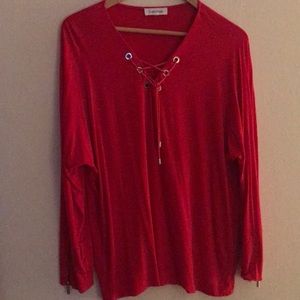 Red Blouse